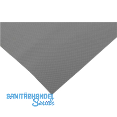 AGOFORM Antirutsch-Einlegematte Globe Breite 750 mm Graualuminium