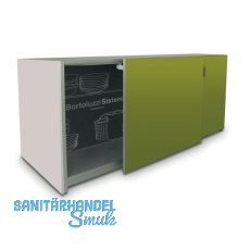 BORTOLUZZI Slider S20 Typ 5 Schiebet�rbeschlag, 700 x 1200, 2 t�rig; KB 1400