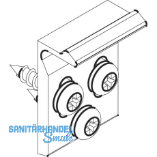 HAWA MULTIFOLD 30/W Türzuhalter HAWA MULTIFOLD 30/W Türzuhalter