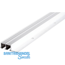 HAWA Clipo 16 GPK/GPPK/GK/GS Doppellaufschiene auf Maß zum Schrauben, Alu HAWA Clipo 16 GPK/GPPK/GK/GS Doppellaufschiene auf Maß zum Schrauben, Alu