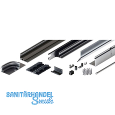 HAWA Folding Concepta III Schienen-Set 3-trg. rechts, Alu eloxiert HAWA Folding Concepta III Schienen-Set 3-trg. rechts, Alu eloxiert
