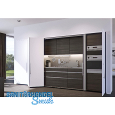 HAWA Folding Concepta 25 Beschlag rechts, H1250-1850mm, natur eloxiert L2120mm