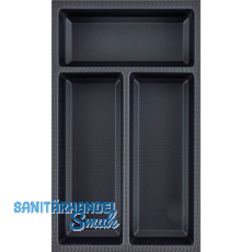 AGOFORM Besteckeinsatz Sky 400/30 Kunststoff schwarz AGOFORM Besteckeinsatz Sky 400/30 Kunststoff schwarz