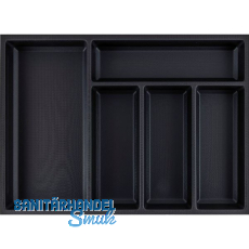 AGOFORM Besteckeinsatz Sky 400/60 Kunststoff schwarz AGOFORM Besteckeinsatz Sky 400/60 Kunststoff schwarz