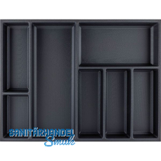 AGOFORM Besteckeinsatz Sky 500/70 Kunststoff schwarz AGOFORM Besteckeinsatz Sky 500/70 Kunststoff schwarz