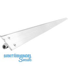 O.M.M Ausrichtbeschlag ST712 rechts, Aluminium, L�nge 2500 mm, 400 mm k�rzbar