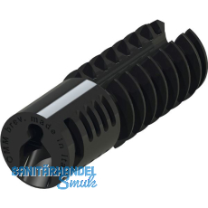 O.M.M Bodenträger - Gehäuseteil für unsichtbare Anwendung GN452.12, KS schwarz O.M.M Bodenträger - Gehäuseteil für unsichtbare Anwendung GN452.12, KS schwarz