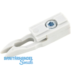 HAWA Clipo 10/15 Stopper mit Rückhaltefeder, Kunststoff grau HAWA Clipo 10/15 Stopper mit Rückhaltefeder, Kunststoff grau