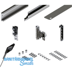 HAWA Concepta III 25 Grundgarnitur rechts, T�rh�he 1200 - 2200 mm