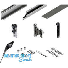 HAWA Concepta III 35 Grundgarnitur rechts, Türhöhe 1900 - 2700 mm HAWA Concepta III 35 Grundgarnitur rechts, Türhöhe 1900 - 2700 mm