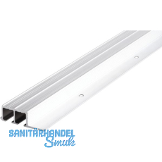 HAWA Clipo 16 GPK/GPPK/GK/GS Doppellaufschiene zum Schrauben 2500 mm, Alu