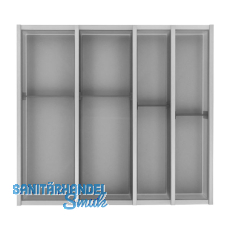 NINKA Schubkasteneinsatz-Set Cuisio KB 600 mm MERIVOBOX Kunststoff Graphit NINKA Schubkasteneinsatz-Set Cuisio KB 600 mm MERIVOBOX Kunststoff Graphit