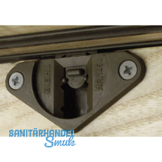 ZIEHL 25 Innenfront F�hrungsriegeL - Bohr � 30, Kunststoff braun