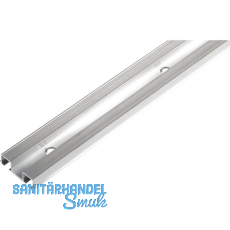 HAWA Clipo 15 H IS/MS Doppel-Laufschiene gelocht, 2500mm, Aluminium eloxiert HAWA Clipo 15 H IS/MS Doppel-Laufschiene gelocht, 2500mm, Aluminium eloxiert