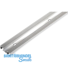 HAWA Clipo 16 H/HM IS, H MS Doppel-Laufschiene gelocht, 2500 mm, Alu eloxiert HAWA Clipo 16 H/HM IS, H MS Doppel-Laufschiene gelocht, 2500 mm, Alu eloxiert