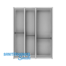 NINKA Schubkasteneinsatz-Set Cuisio KB 450 mm MERIVOBOX Kunststoff Graphit