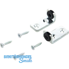 HAWA Clipo T�rmitnehmer f�r 2 T�ren, Stahl verzinkt