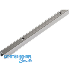 HAWA Clipo 16 H Einfach- Laufschiene gelocht, 2500 mm, Aluminium eloxiert