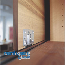 HAWA Miniroll 15 Beschl�gegarnitur Laufwerk mit Gleitlager, 2 t�rig