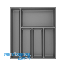 AGOFORM Besteckeinsatz Sky 550/50 Kunststoff schiefergrau AGOFORM Besteckeinsatz Sky 550/50 Kunststoff schiefergrau