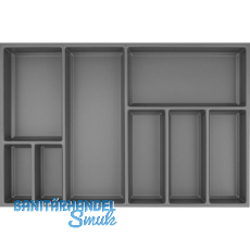 AGOFORM Besteckeinsatz Sky 550/80 Kunststoff schiefergrau