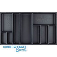 AGOFORM Besteckeinsatz Sky 550/100 Kunststoff schwarz AGOFORM Besteckeinsatz Sky 550/100 Kunststoff schwarz