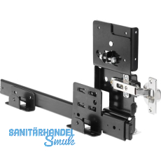 ACCURIDE 1321 Beschl�gegarnitur, L�nge 608 mm, Stahl schwarz chromatiert