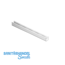 VITRIS Einschuhprofil, Glasst�rke 6 mm, Kunststoff transparent