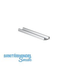 VITRIS Doppellaufschiene auf Ma�, Aluminium natur eloxiert