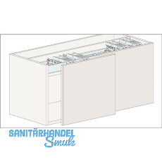 HAWA Frontino 20 H FS Schiebet�rbeschlag; Typ OS2; KAM 1400-1599, 2 T�ren