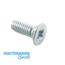 HAWA Befestigungsschrauben zu Festglashalteprofil - M 3 x 8, Stahl verzinkt