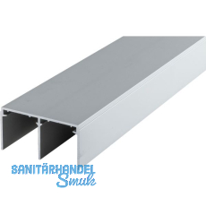 HAWA DIVIDO 80 Doppelf�hrungsschiene, 6000 mm auf Ma�, Aluminium eloxiert