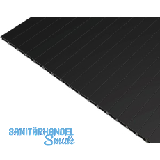 REHAU RAUVOLET Rollladen Kassettenmodul Edelmatt, KB 600 mm, schwarz matt