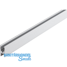 HAWA Clipo 36 GK/GKK IS Glasfixierungsprofil, 2500 mm, Aluminium eloxiert