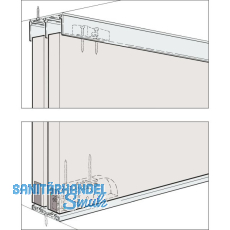 HAWA DIVIDO 80 H Beschl�gegarnitur, 2000 x 2400 mm