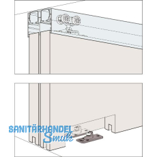 HAWA DIVIDO 100 H Beschl�gegarnitur, 1200 x 2400 mm