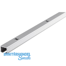 HAWA Clipo 26/36 Laufschiene gelocht, 2500 mm, Aluminium eloxiert