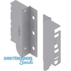 BLUM TANDEMBOX antaro Rückwandhalter, Höhe K, grau RAL 9006 BLUM TANDEMBOX antaro Rückwandhalter, Höhe K, grau RAL 9006