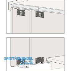 HAWA Combino 20 H MS - Beschl�gegarnitur 1200 x 2200 x 19, 2 t�rig