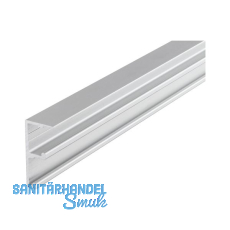 HAWA Combino 20/35 H FS Doppellaufschiene gelocht auf Ma�, Aluminium eloxiert