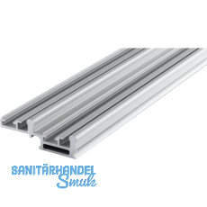 HAWA Combino 65 H FS / 80 H FS Doppellaufschiene obenlaufend 2500 mm, Alu elox. HAWA Combino 65 H FS / 80 H FS Doppellaufschiene obenlaufend 2500 mm, Alu elox.