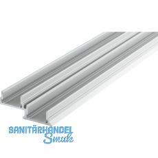 HAWA Combino 65 H FS/80 H FS Doppelführungsschiene obenlaufend 2500 mm Alu elox. HAWA Combino 65 H FS/80 H FS Doppelführungsschiene obenlaufend 2500 mm Alu elox.