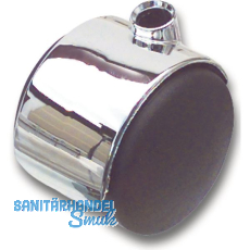 Doppel-Lenkrolle Duo Kunststoff hart 50 mm 50 kg schwarz/Chrom-Optik