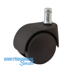 Doppel-Lenkrolle Office hart Kunststoff 50 mm 50 kg Bundstift