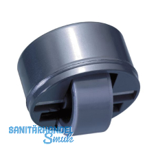 Roller-Mini soft, Rollen � 27 mm, Bohr � 36 mm, Kunststoff schwarz