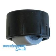 DÖRNER + HELMER Rolleinsatz hart Kunststoff schwarz DÖRNER + HELMER Rolleinsatz hart Kunststoff schwarz