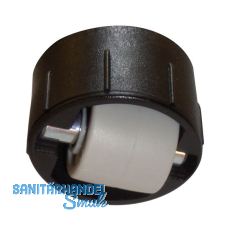 Rolleinsatz Roller-Mini BSR soft Feststellung ab 10 kg Kunststoff schwarz