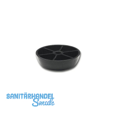 Möbelgleiter starr ø 44 mm, Höhe 15 mm, Kunststoff schwarz Möbelgleiter starr ø 44 mm, Höhe 15 mm, Kunststoff schwarz