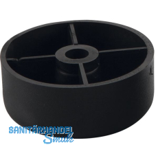 Möbelgleiter starr ø 50 mm, Höhe 20 mm, Kunststoff schwarz Möbelgleiter starr ø 50 mm, Höhe 20 mm, Kunststoff schwarz