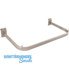 Konfektionsrahmen Arkwall 600 x 300 mm Stahl vernickelt matt